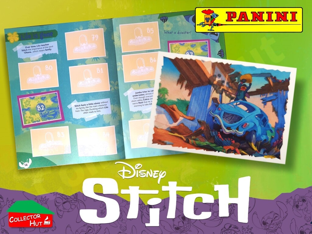 Panini Disney Stitch Single Stickers Lilo & Stitch 2024