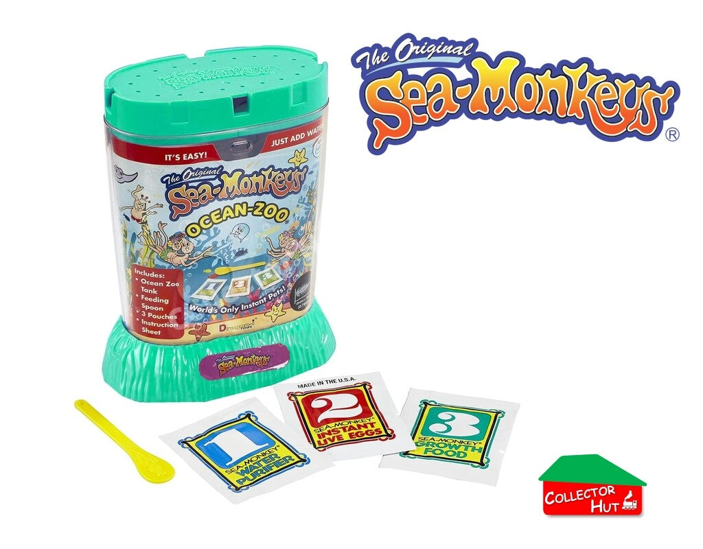 Sea Monkeys Original Ocean Zoo Grow Your Own Pets Educational Science Kit