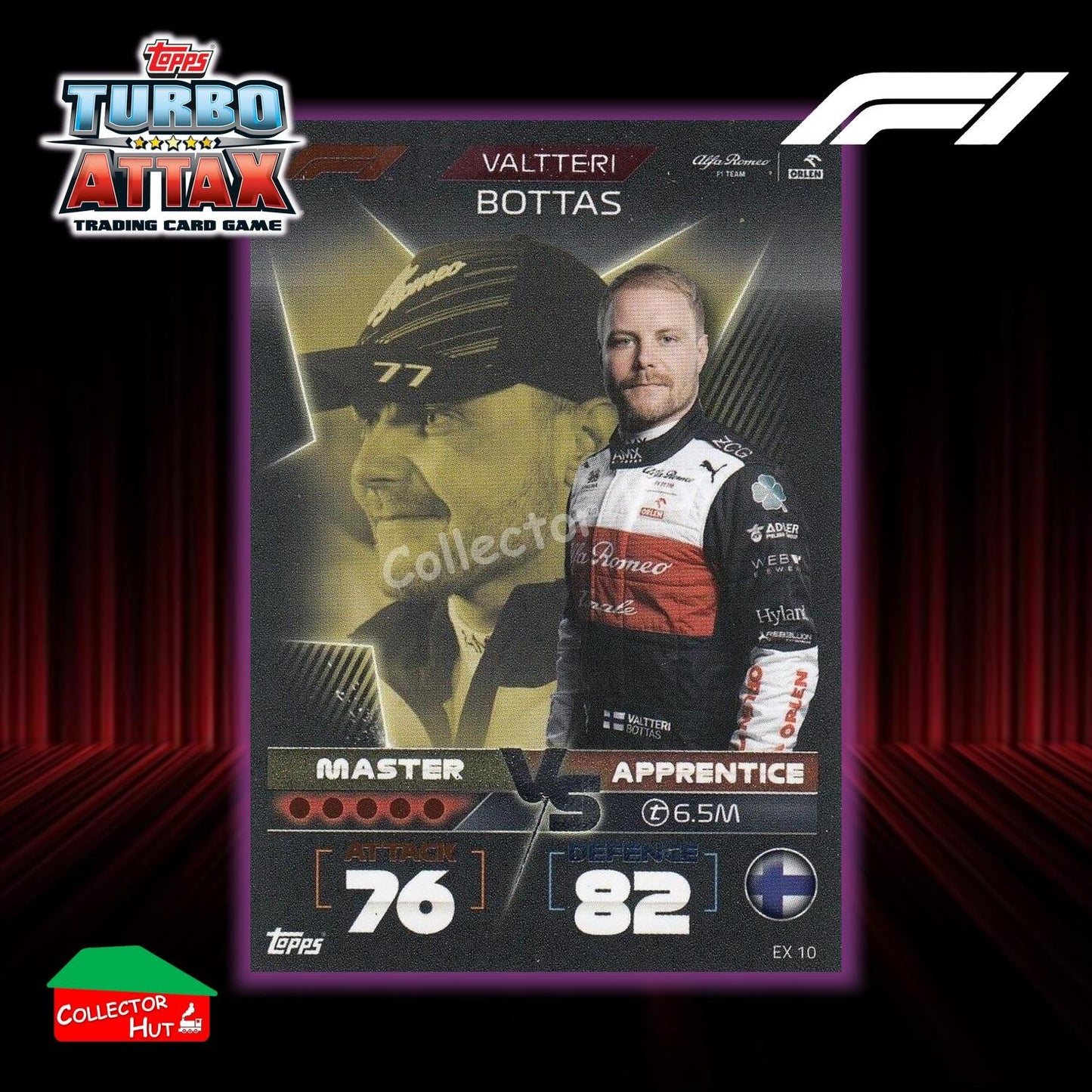 Topps Turbo Attax Formula 1 F1 2022 Limited Edition, 100 Club & Foil Cards