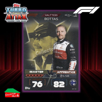 Topps Turbo Attax Formula 1 F1 2022 Limited Edition, 100 Club & Foil Cards