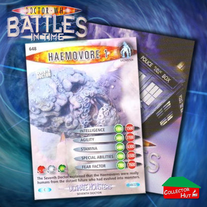 DOCTOR WHO Battles in Time #601-825 ULTIMATE MONSTERS RARE & COMMON Cards