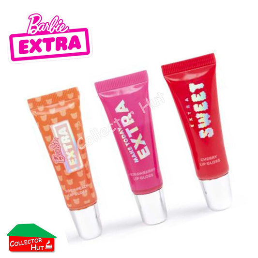 Barbie Extra Children's Fun Flavoured Lip Balm Set - 3 Pack