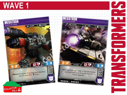 Transformers TCG CHARACTER Trading Cards All Waves