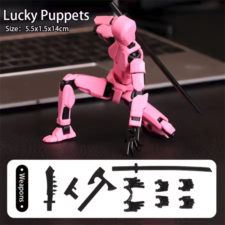 Shapeshift Robots Constructable Posable Action Figures for Art & Build Play