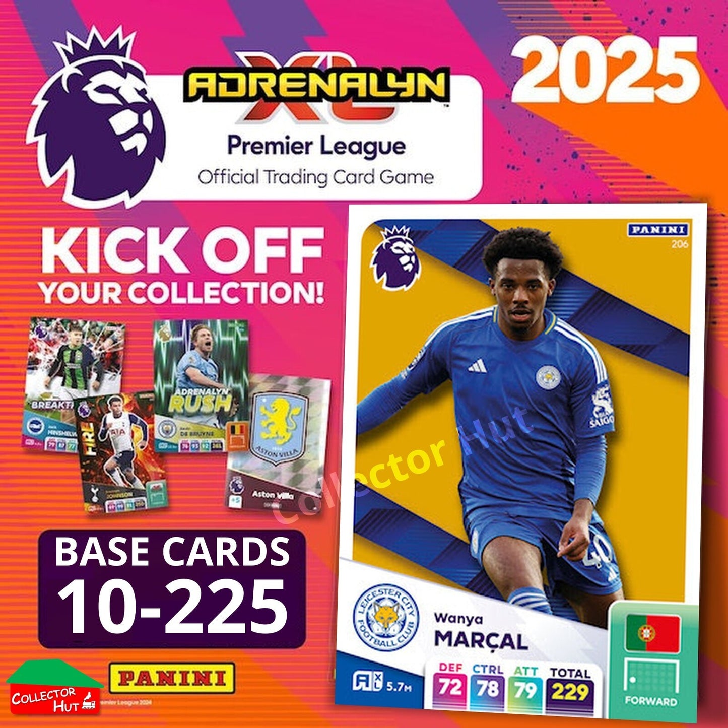 Panini Adrenalyn XL Premier League 2025 2024/25 Base & Foils #10-225
