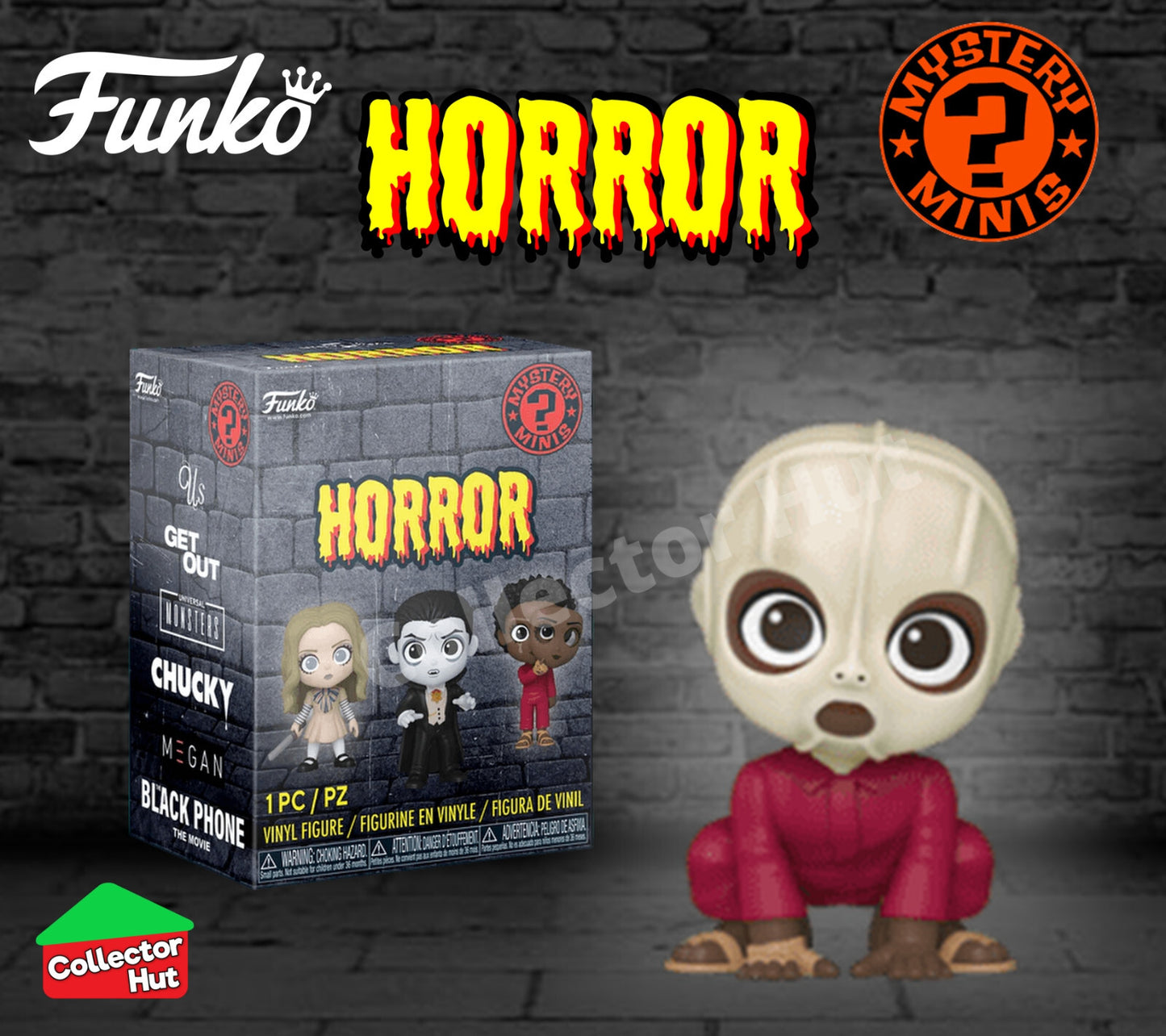 Funko Horror Film Mystery Mini Figures Universal Pictures IDENTIFIED