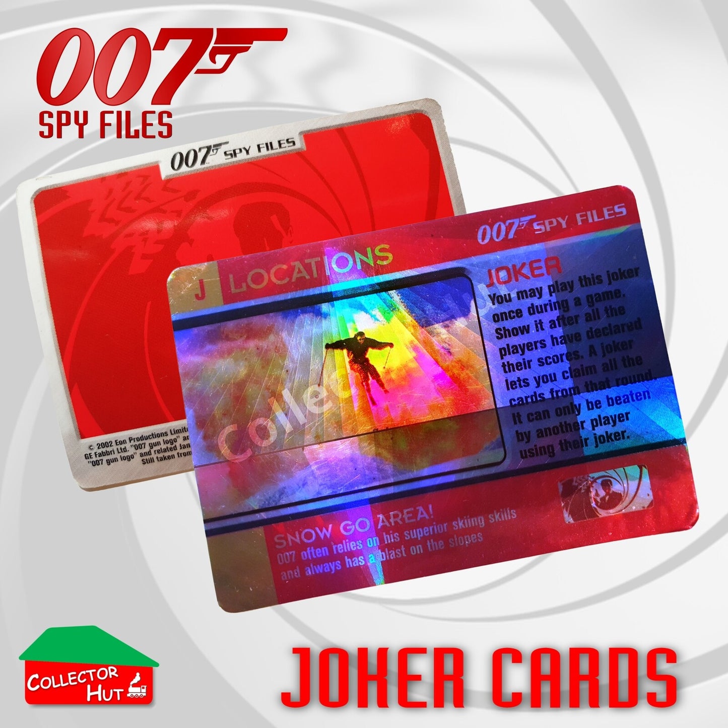 James Bond 007 Spy Files Collection JOKER Cards