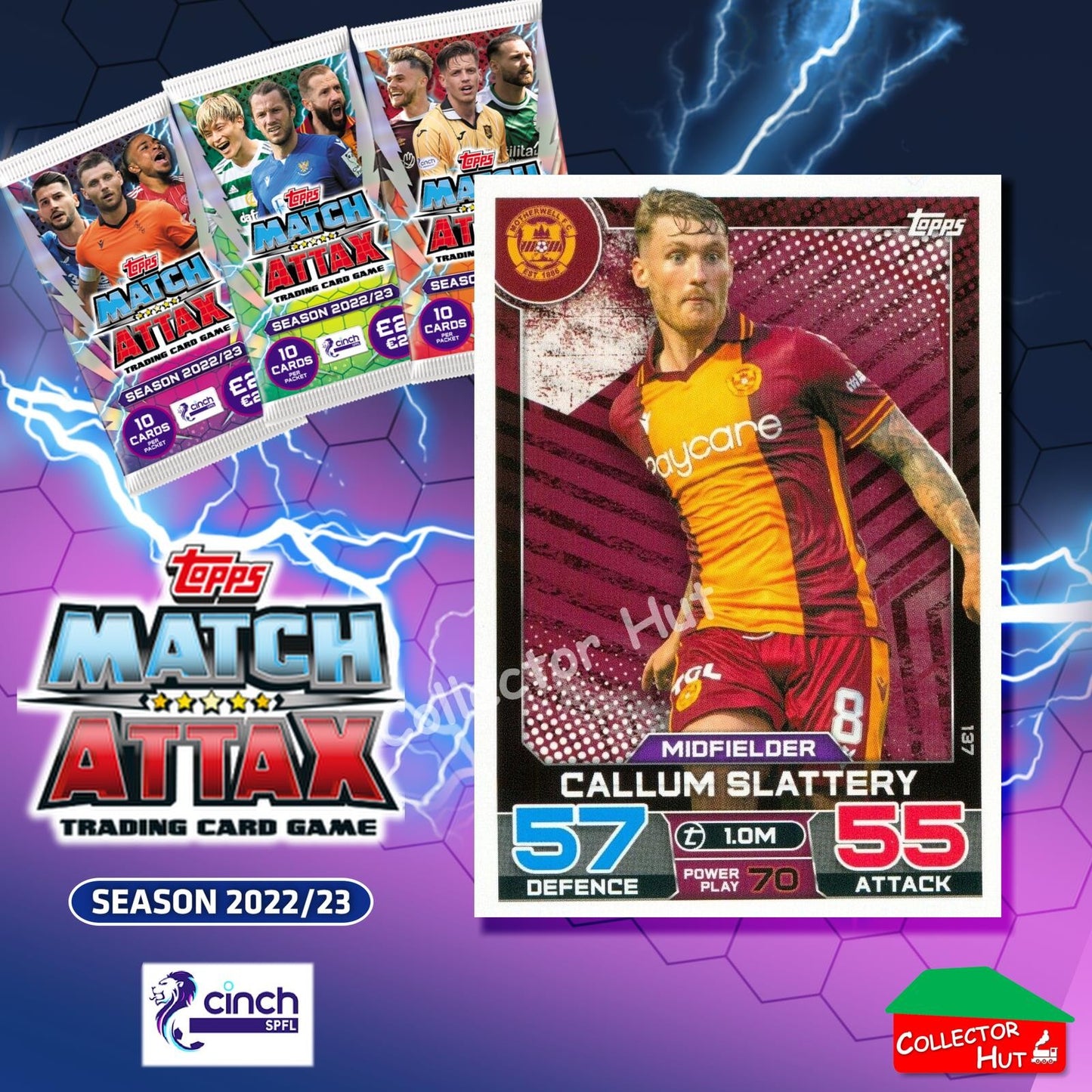 TOPPS MATCH ATTAX SPFL 2022/23 #1-162 Choose Your Card