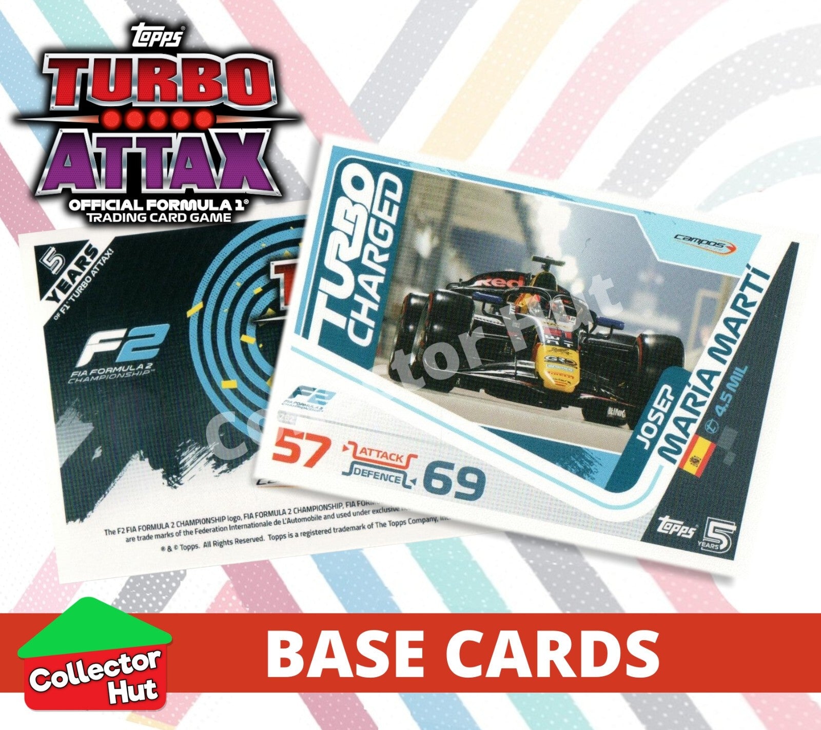 Topps Turbo Attax Formula 1 F1 2024 #167-312 Base Cards YOU CHOOSE