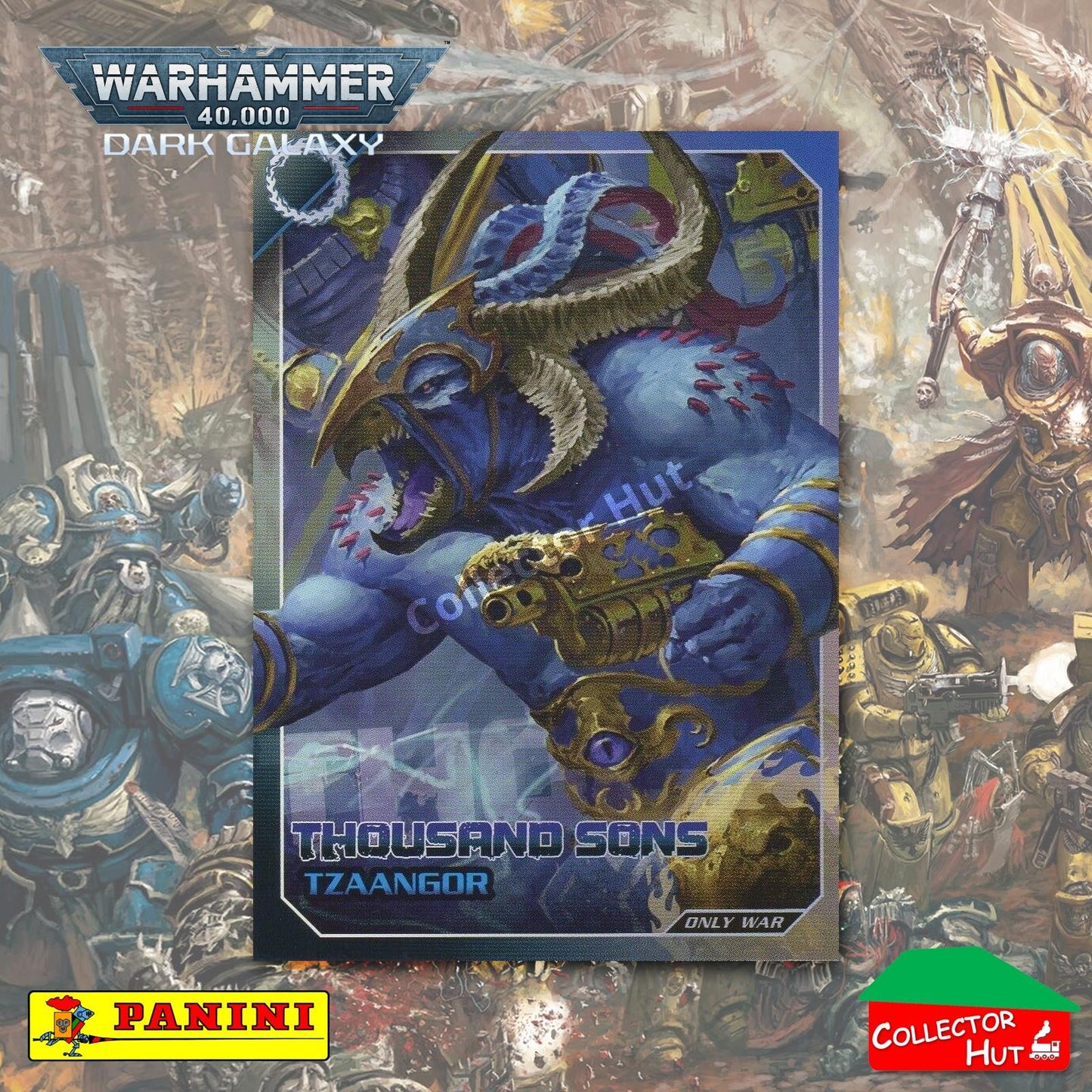 PANINI Warhammer 40,000 Dark Galaxy Only War Base Trading Cards #1-225