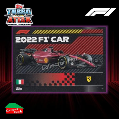 Topps Turbo Attax Formula 1 F1 2022 #1-131 Base Cards YOU CHOOSE