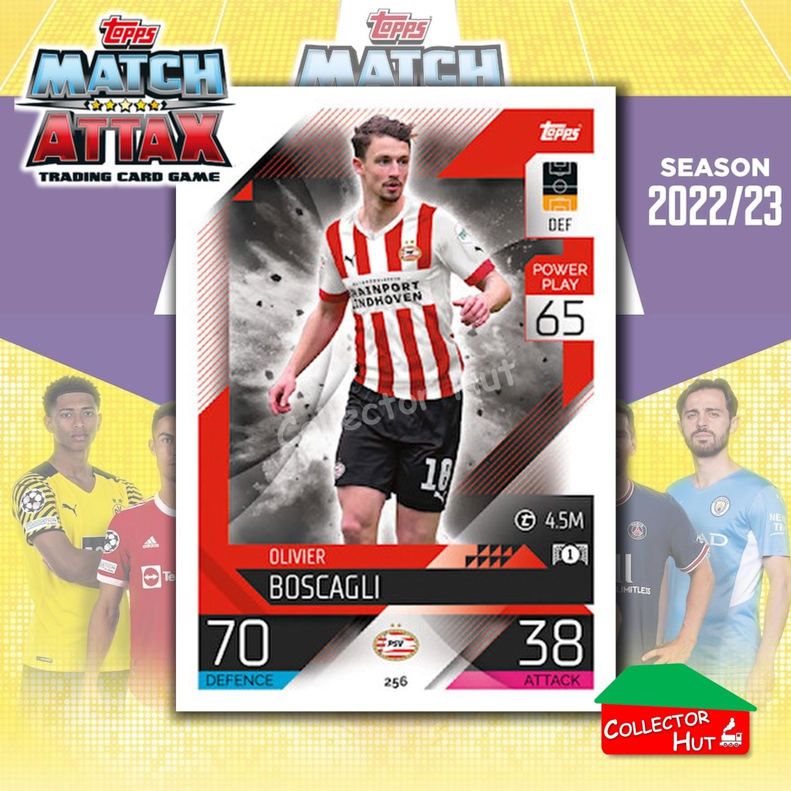 Topps Match Attax Europa Champions League 2022/23 TCG Trading Cards Base 190-387