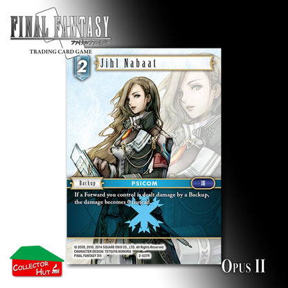 Final Fantasy Trading Card Game OPUS II 2 Singles You Choose
