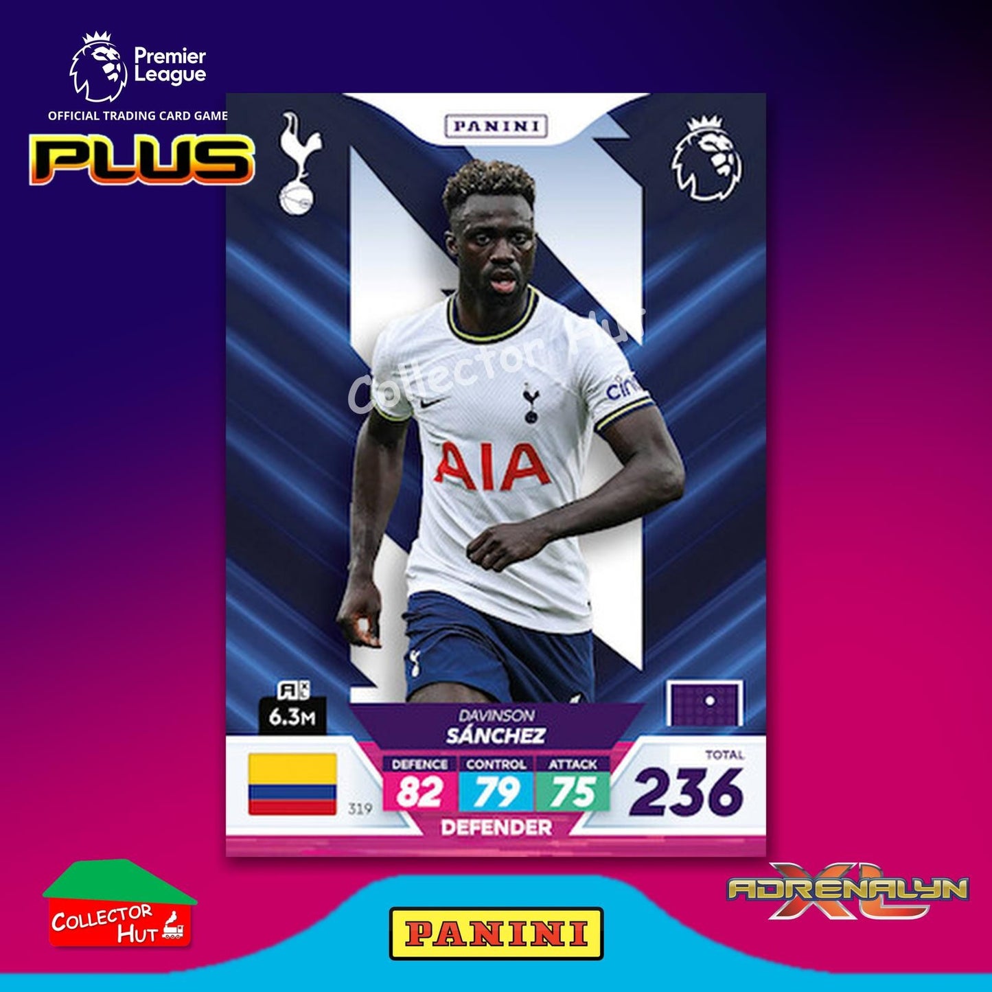 Panini Premier League Adrenalyn XL PLUS 2023 2022/23 Base Cards #190 - #369