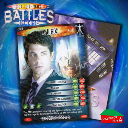 DOCTOR WHO Battles in Time #1-139 EXTERMINATOR RARE & COMMON Cards YOU CHOOSE
