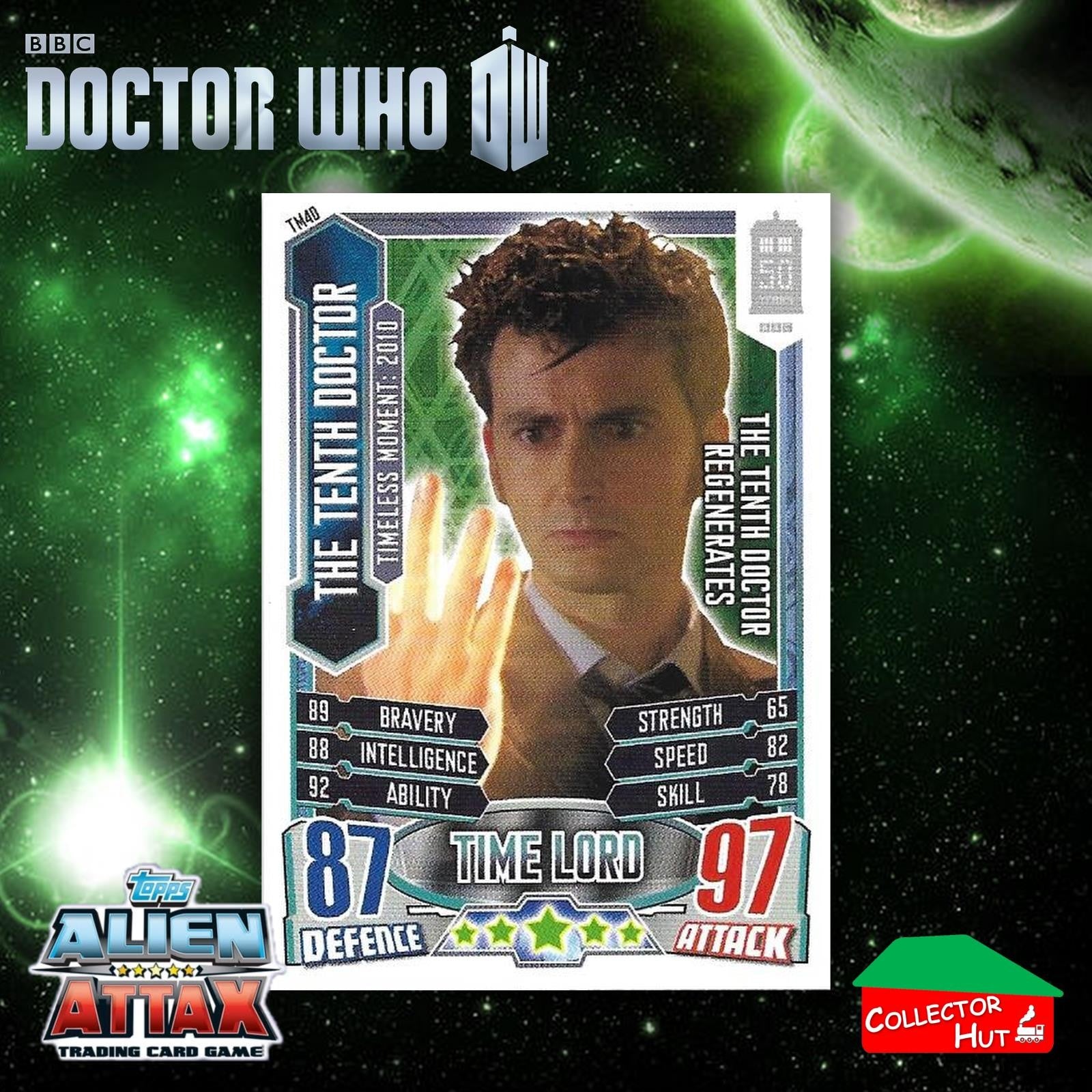 Topps Doctor Who Alien Attax 50th Anniversary Edition Companion Timeless Cards