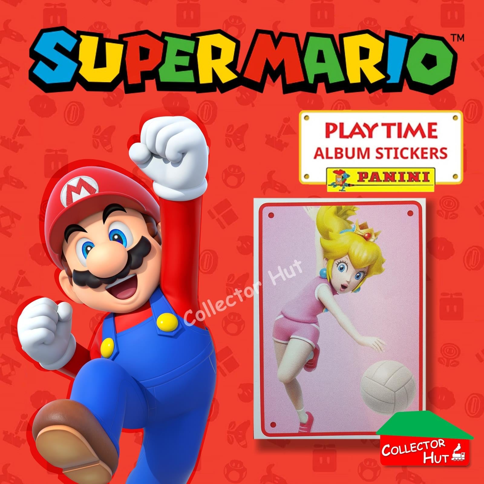 Panini Super Mario Playtime Sticker Collection Singles