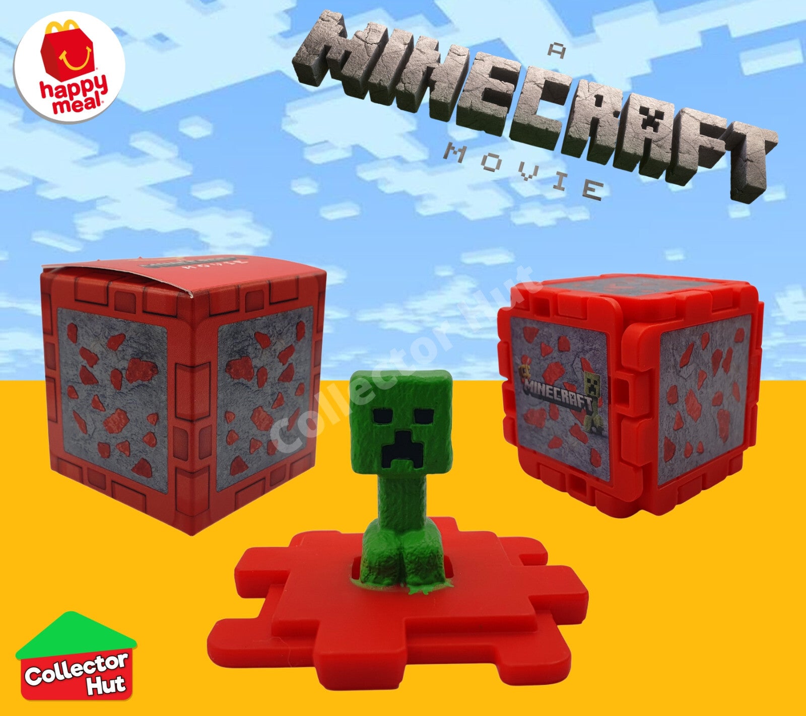 MInecraft Movie McDonald's Happy Meal Toys 2025