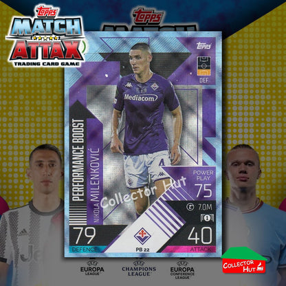 Topps Match Attax Extra 2022/23 Parallel CRYSTAL & EMERALD Cards YOU CHOOSE