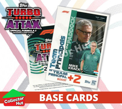 Topps Turbo Attax Formula 1 F1 2024 #1-166 Base Cards YOU CHOOSE