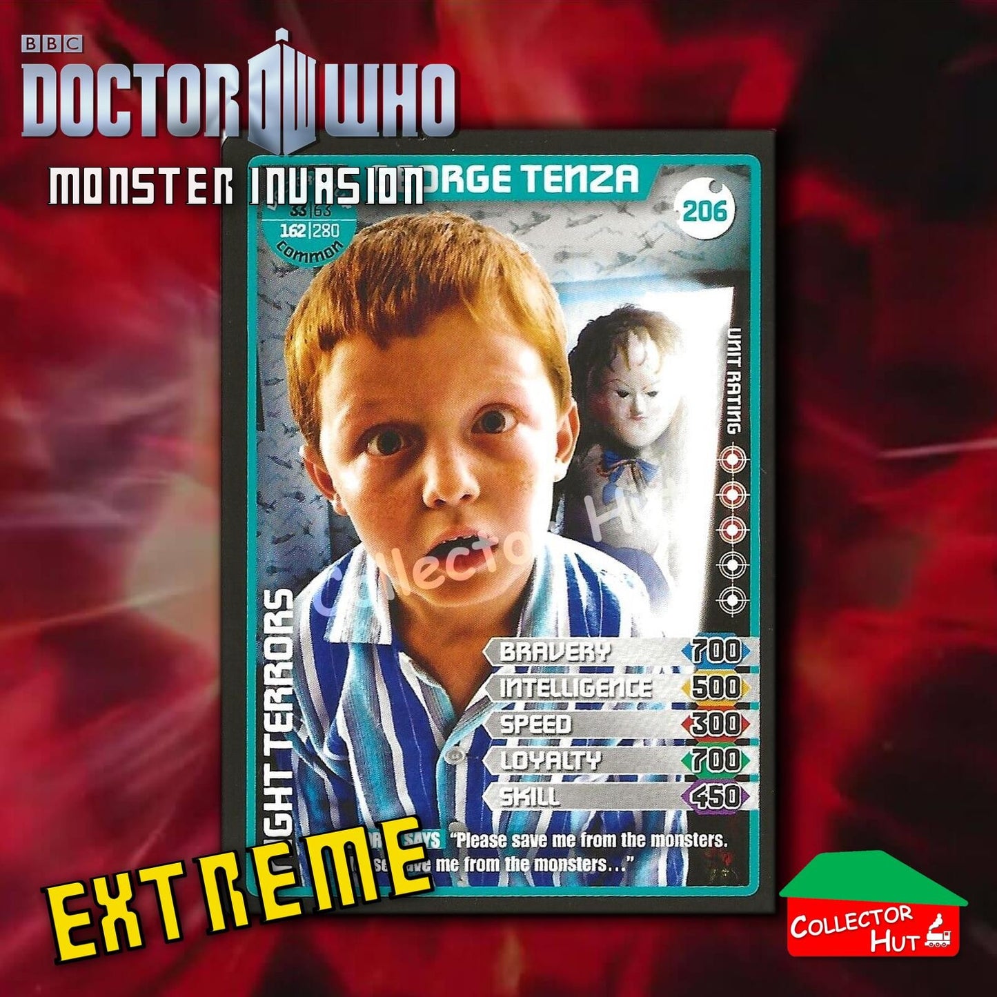 DOCTOR WHO Monster Invasion EXTREME Cards 166-344 New Fresh & Sleeved YOU CHOOSE