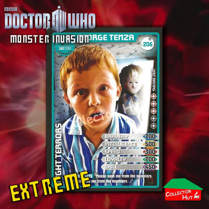 DOCTOR WHO Monster Invasion EXTREME Cards 166-344 New Fresh & Sleeved YOU CHOOSE