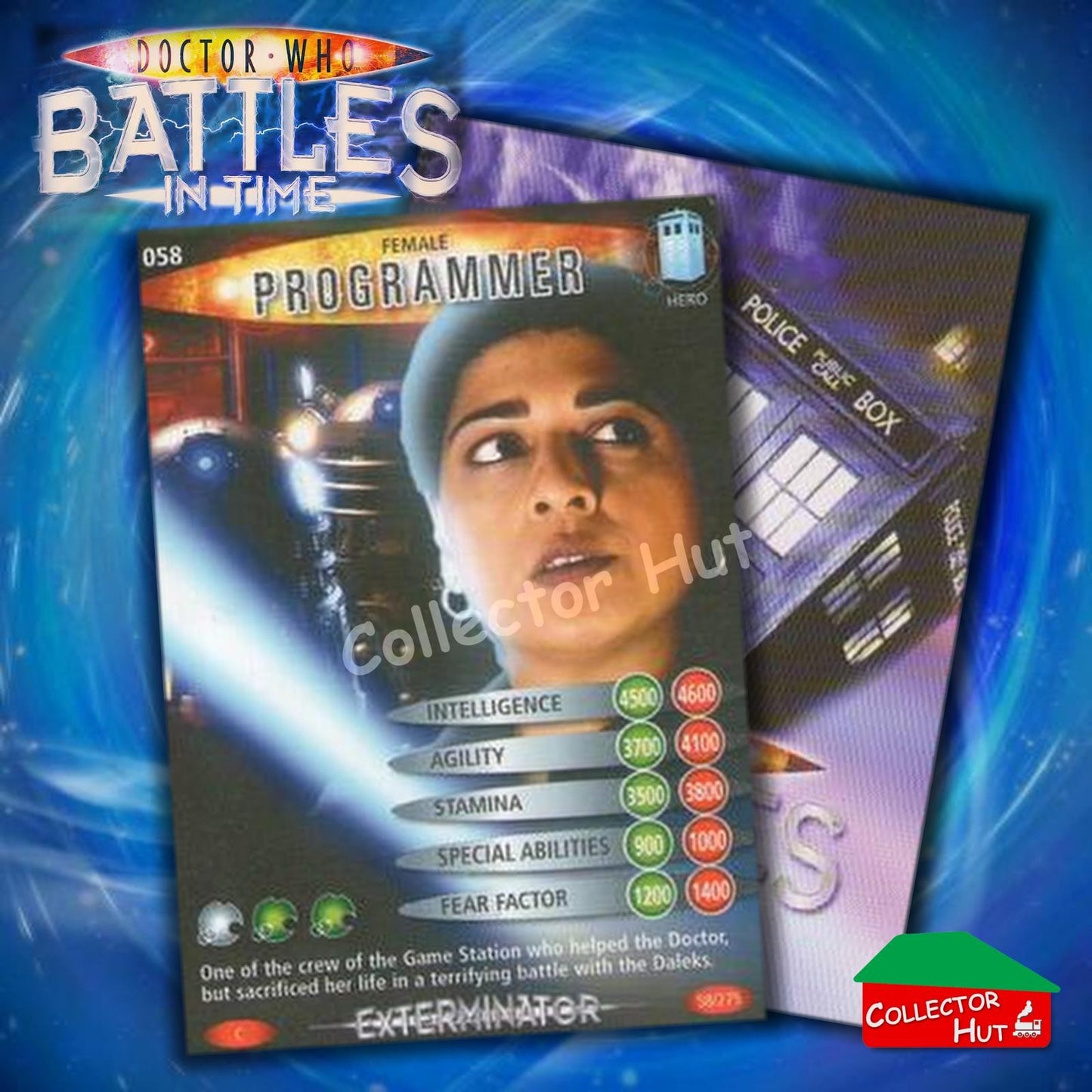 DOCTOR WHO Battles in Time #1-139 EXTERMINATOR RARE & COMMON Cards YOU CHOOSE