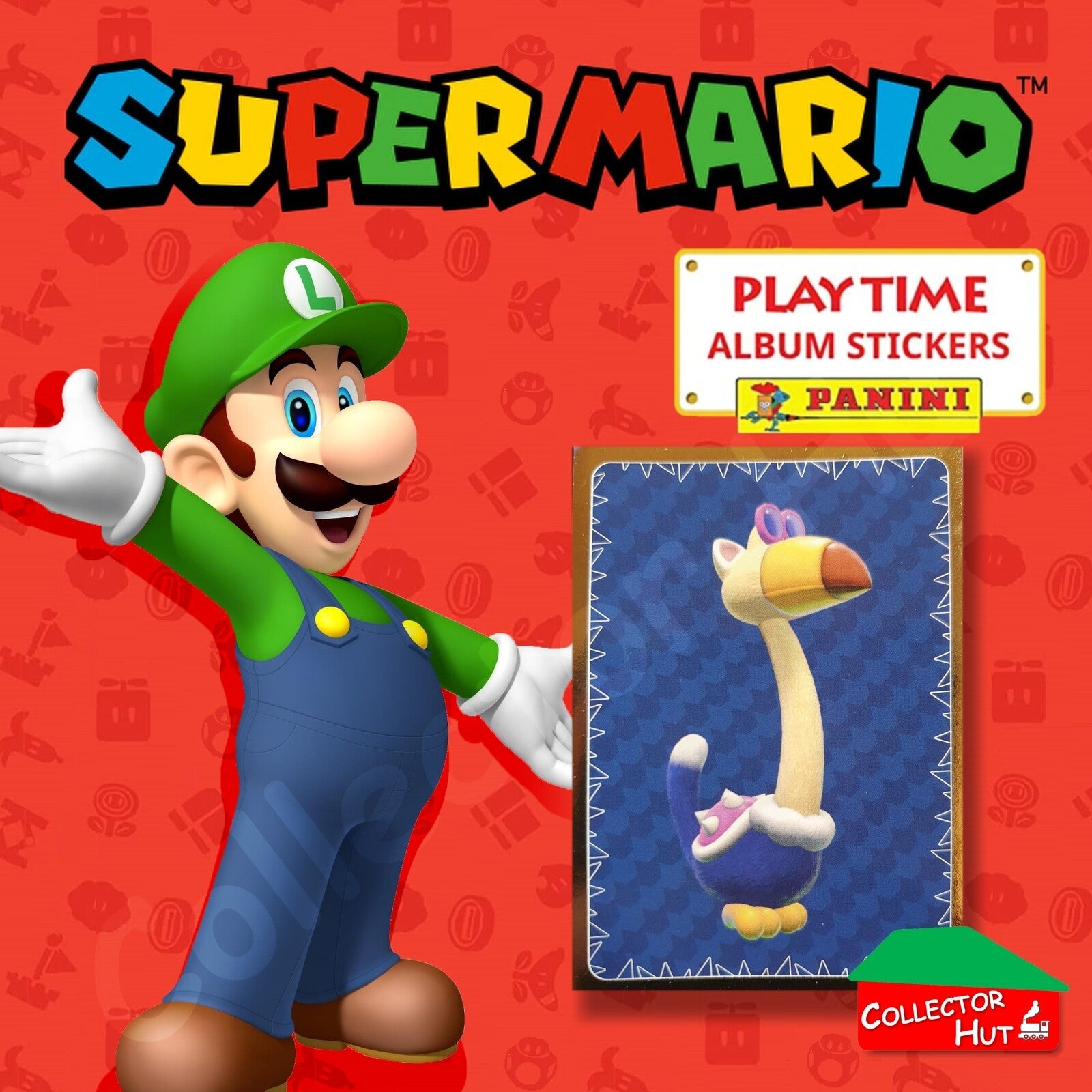 Panini Super Mario Playtime Limited Edition Cards & Parallel Stickers