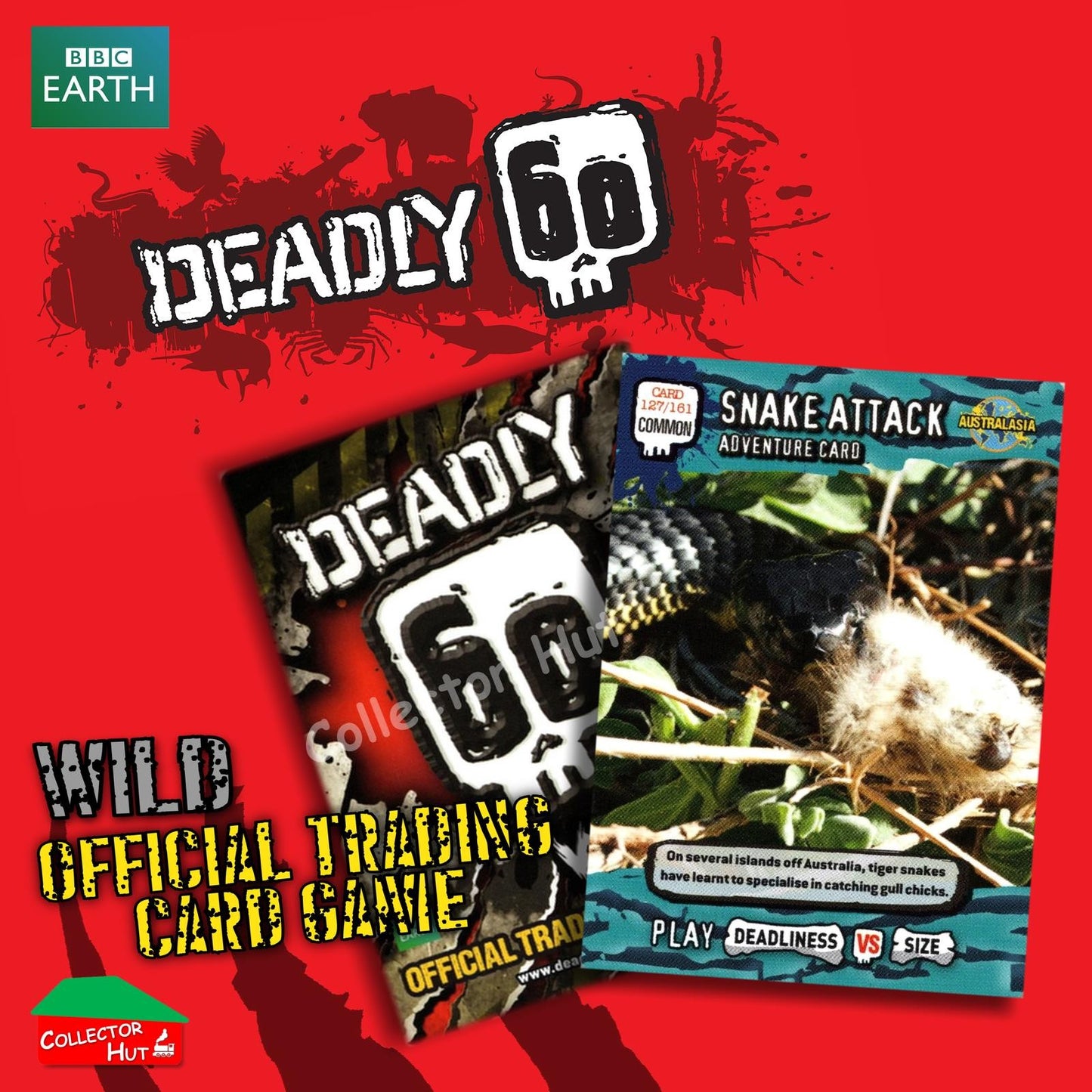 CBBC Deadly 60 WILD Trading Cards  Choose Your Cards