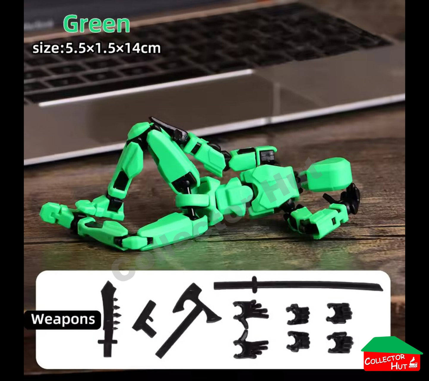 Shapeshift Robots Constructable Posable Action Figures for Art & Build Play