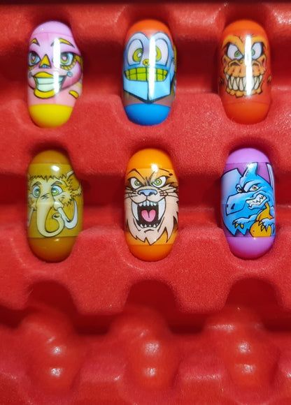 Mighty Beanz (2004) JA-RU Beans 1-36 & Rare COMPLETE BASE SET