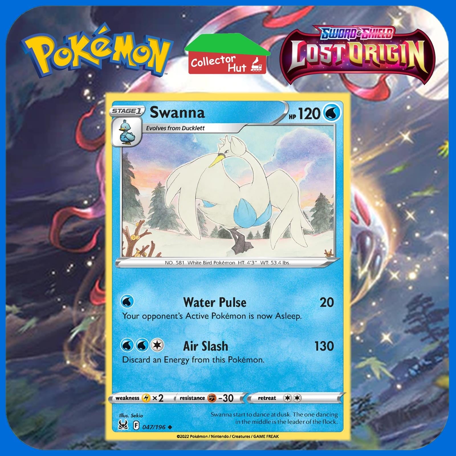Pokémon Sword & Shield Lost Origin BASE Trading Cards FRESH MINT You Choose