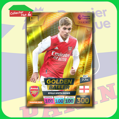 Panini Adrenalyn XL Premier League 2023 2022/23 GOLDEN BALLER, LIMITED EDITION