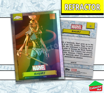 Marvel Topps Chrome 2024 REFRACTOR Card Collection YOU CHOOSE