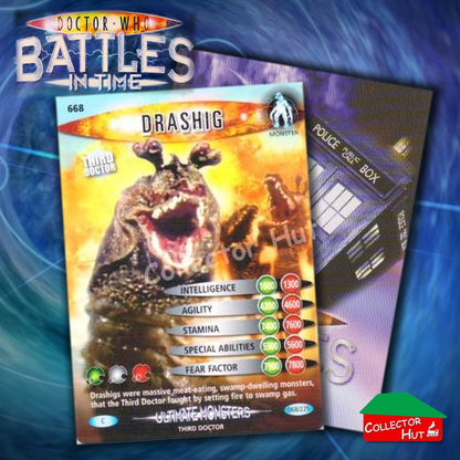 DOCTOR WHO Battles in Time #601-825 ULTIMATE MONSTERS RARE & COMMON Cards