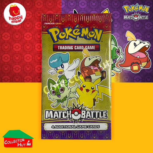 McDonald's Happy Meal 2023 Pokémon Match Battle Complete Card Sets and Boosters