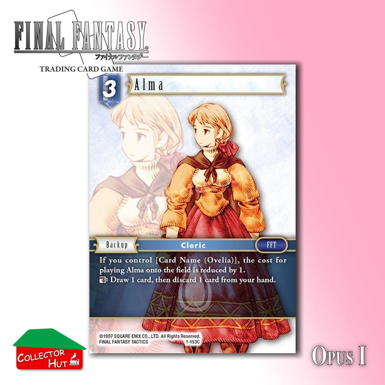 Final Fantasy Trading Card Game OPUS I Singles You Choose