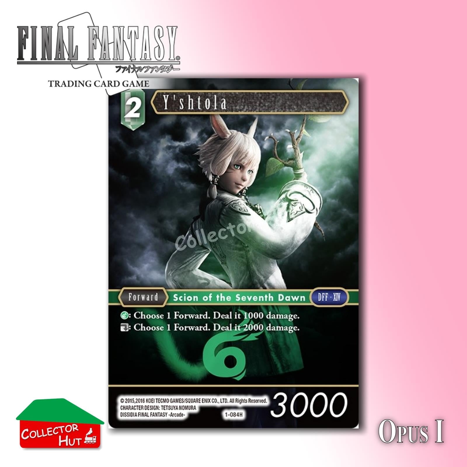 Final Fantasy Trading Card Game OPUS I Singles You Choose