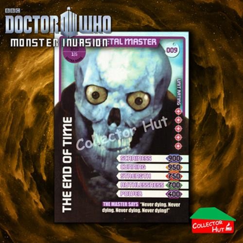 DOCTOR WHO Monster Invasion SUPER & ULTRA RARE Cards YOU CHOOSE
