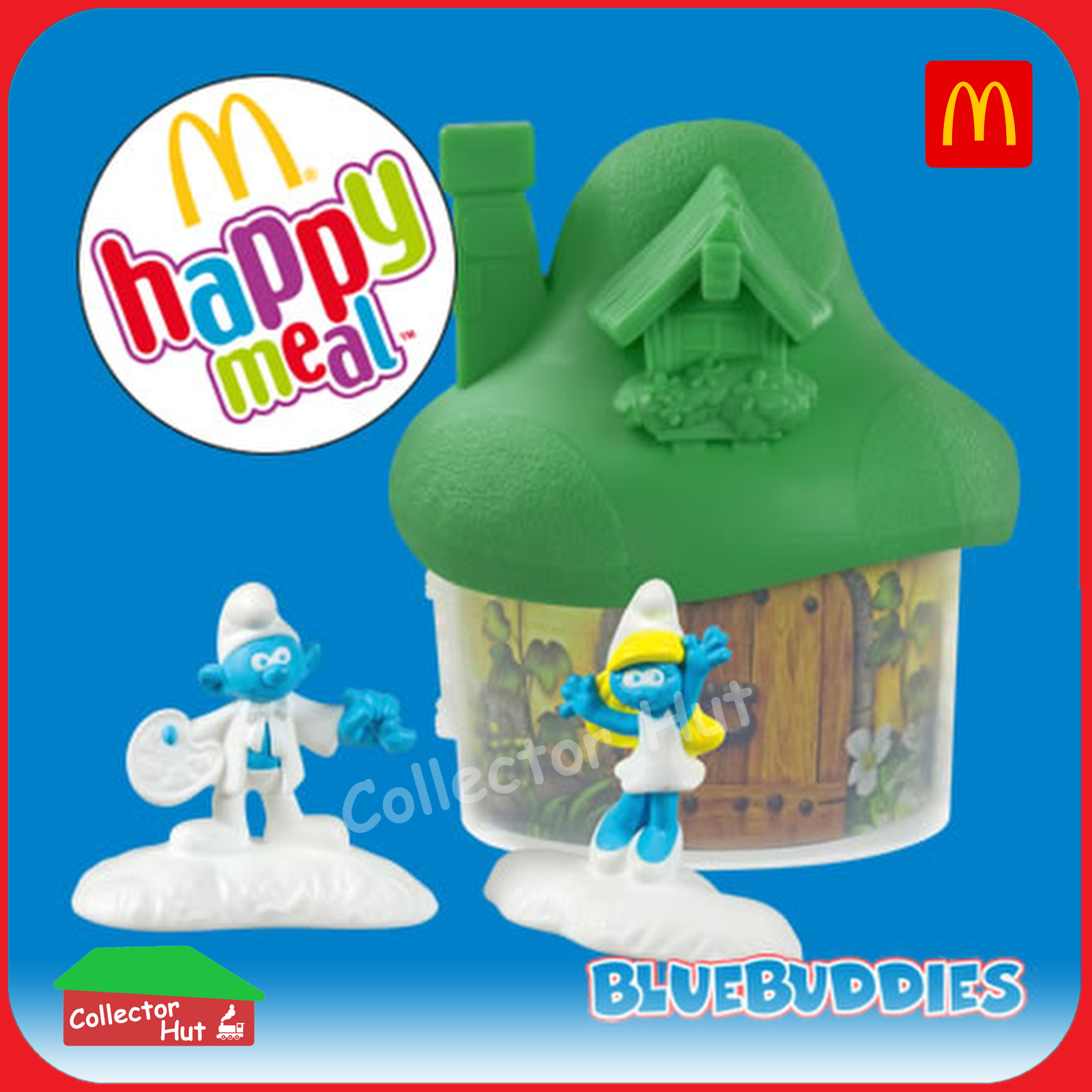 McDonald's Happy Meal Toys The Smurfs Lost Village (2017)