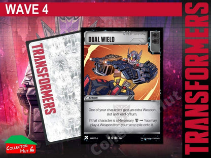 Transformers TCG Wave 4 War for Cybertron Siege II  BATTLE Cards Common/Uncommon