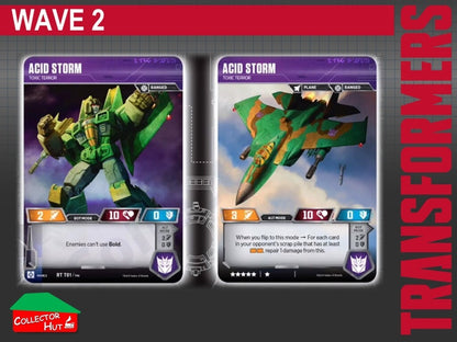 Transformers TCG CHARACTER Trading Cards All Waves