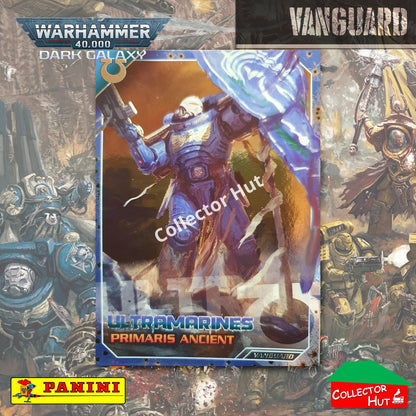PANINI Warhammer 40,000 Dark Galaxy Parallel Trading Card Crusade Vanguard Purge