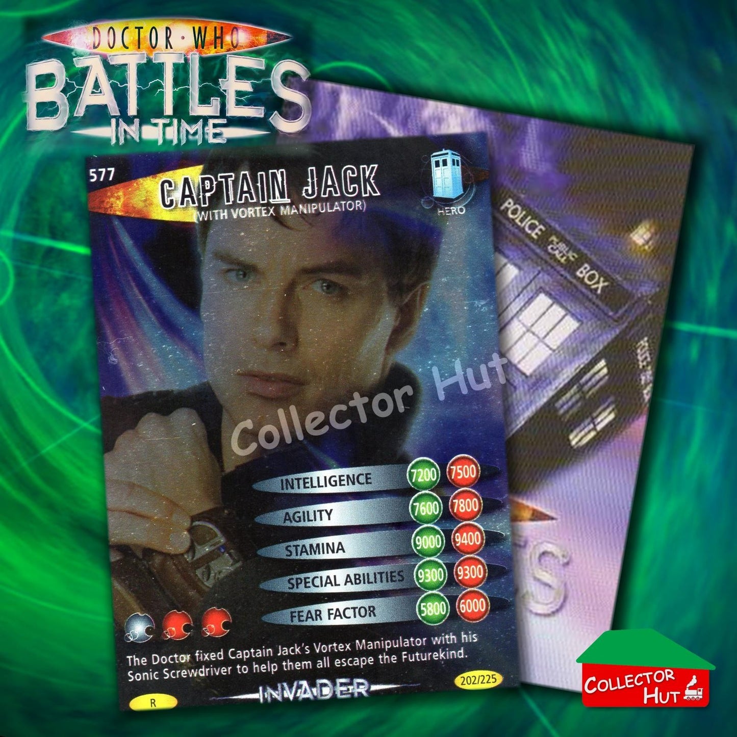 DOCTOR WHO Battles in Time #376-600 INVADER RARE & COMMON CARDS YOU CHOOSE