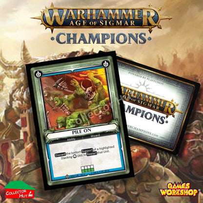 Warhammer Age of Sigmar: Champions Wave 2 ONSLAUGHT Trading Cards CHOOSE SINGLES