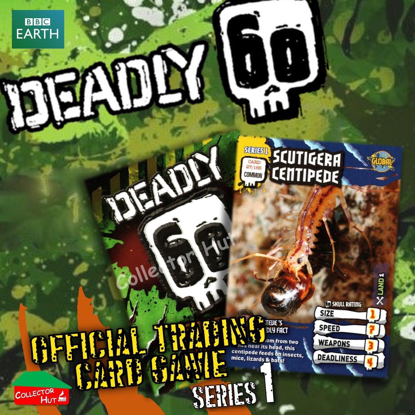 CBBC Deadly 60 Season 1 + 2 Trading Cards  Choose Your Cards