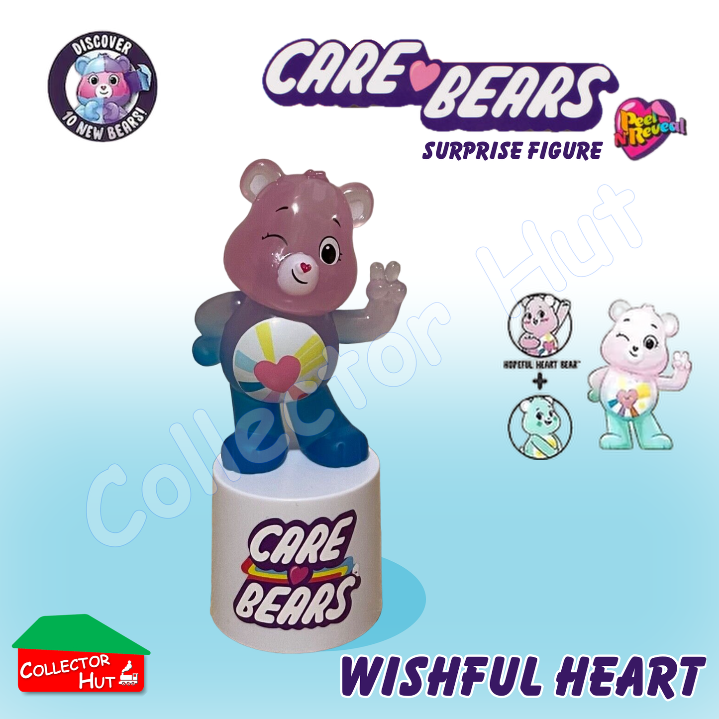 Care Bears Peel N' Reveal Surprise Figures (Identified)