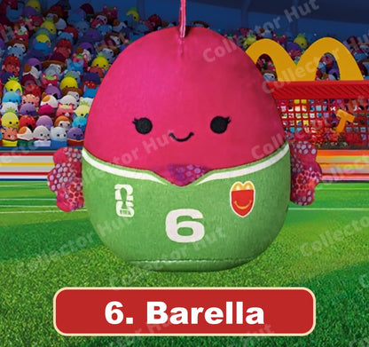 McDonalds Happy Meal Squishmallows World Cup 2026 Plush Toys Collection