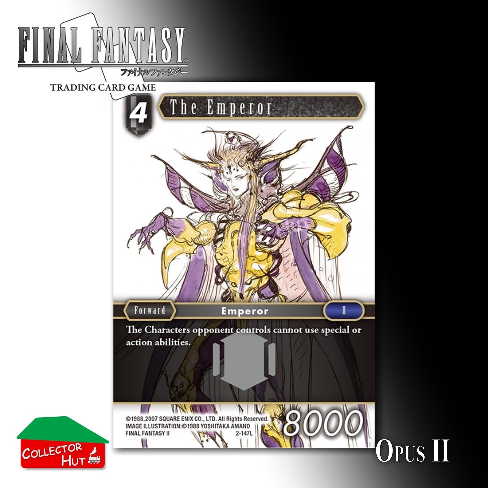 Final Fantasy Trading Card Game OPUS II 2 Singles You Choose