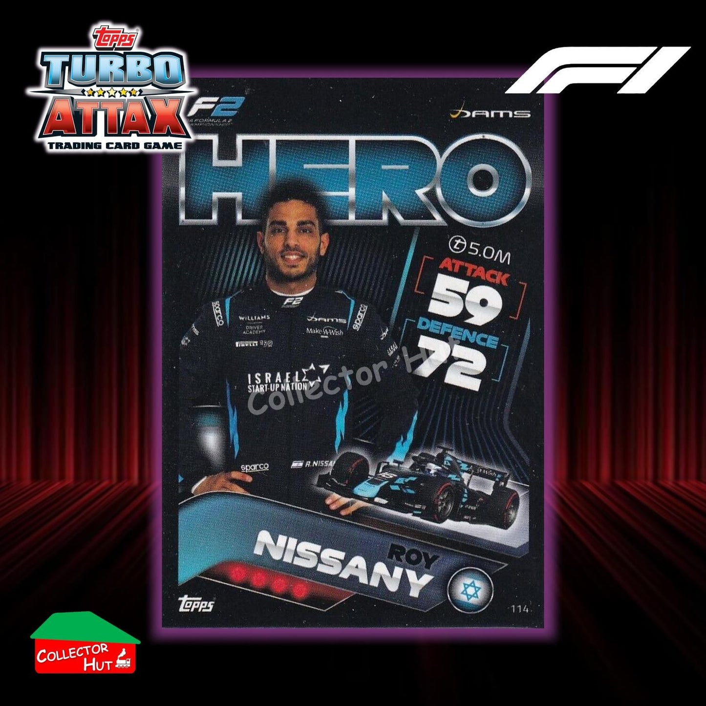 Topps Turbo Attax Formula 1 F1 2022 #1-131 Base Cards YOU CHOOSE
